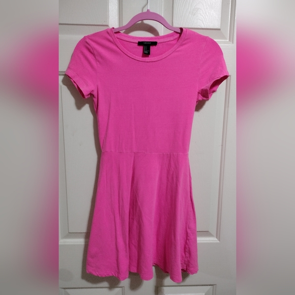 Forever 21 Hot Pink Dress Plus Size Pink Satin Dress Forever 21 Cowl Neck Hot  Pink